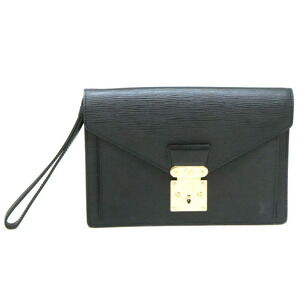 Louis Vuitton Dragonne Shoulder Bag Epi Leather Noir Black